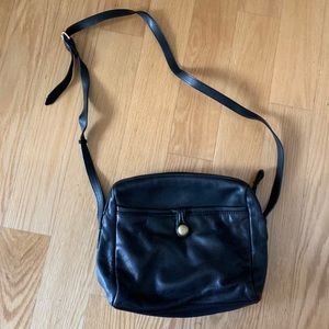 Vintage Leather Bag by Liz Claiborne